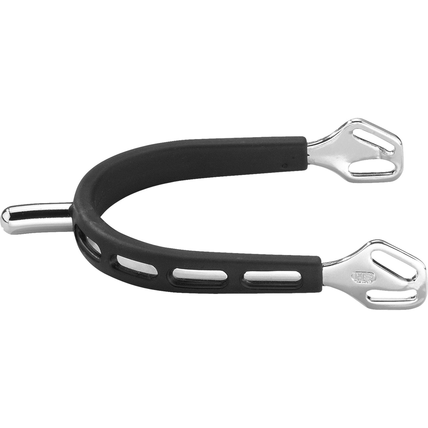 Herm Sprenger Stainless Steel Ultra Fit Extra Grip Spurs w/ Rounded Neck- 25mm -JPC Equestrian.com
