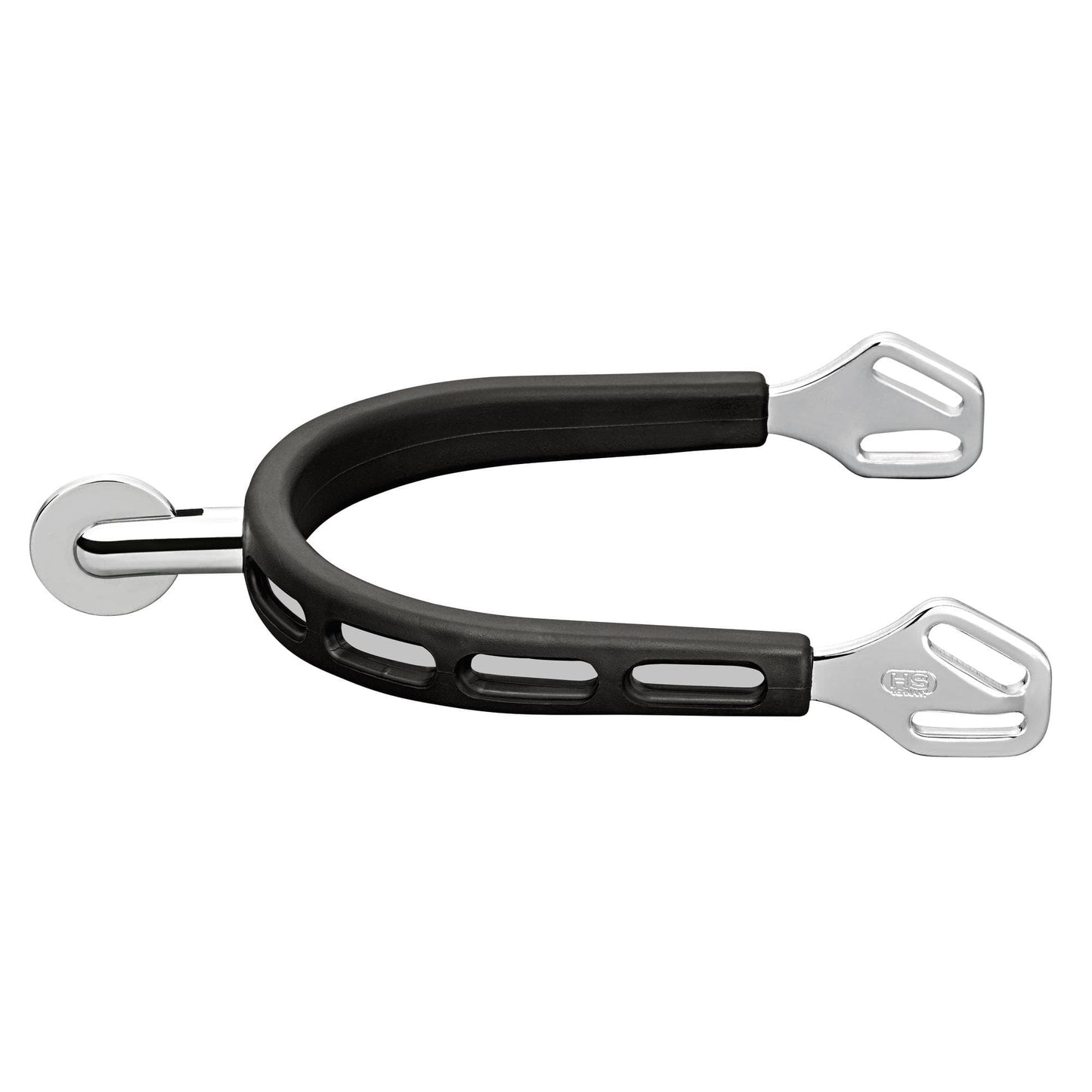 Herm Sprenger Stainless Steel Ultra Fit Extra Grip w/ Big Round Rowel Spurs- 30mm - JPC Equestrian.com