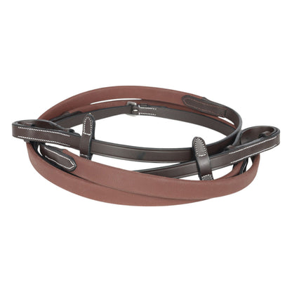 Henri de Rivel GripX Rubber Reins 5/8" width 54" length - JPC Equestrian.com
