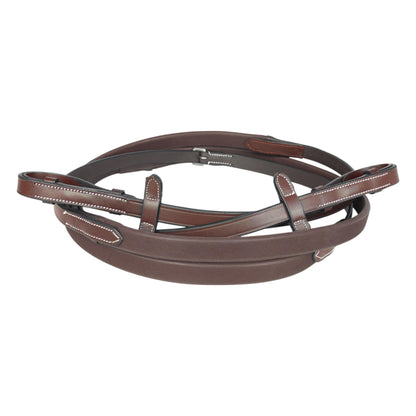 Henri de Rivel GripX Dress Rubber Reins 5/8" width 54" length