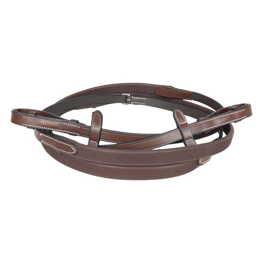 Henri de Rivel GripX Dress Rubber Reins 5/8" width 54" length