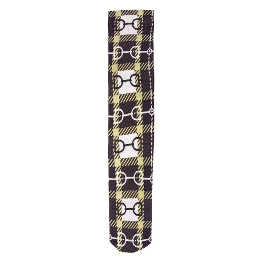 AWST Int'l Snaffle Bit Plaid Socks