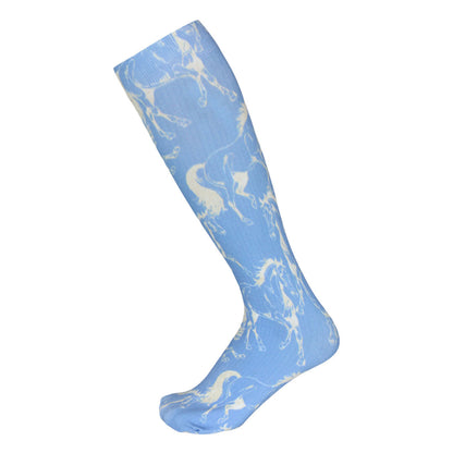 AWST Int'l Lila Linear Horse Socks - JPC Equestrian.com