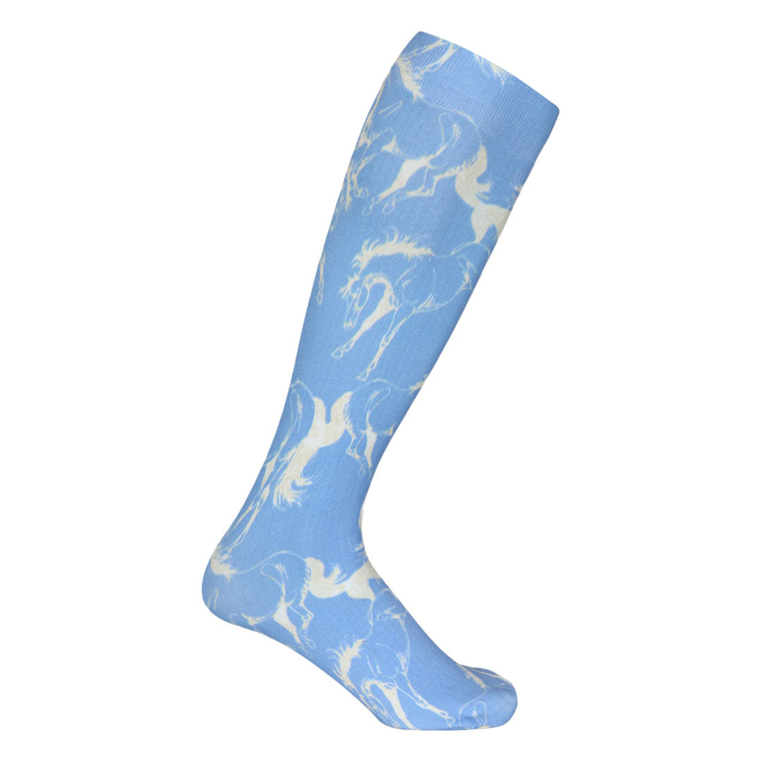AWST Int'l Lila Linear Horse Socks - JPC Equestrian.com