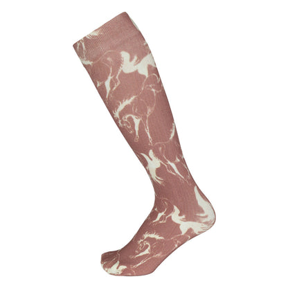 AWST Int'l Lila Linear Horse Socks - JPC Equestrian.com