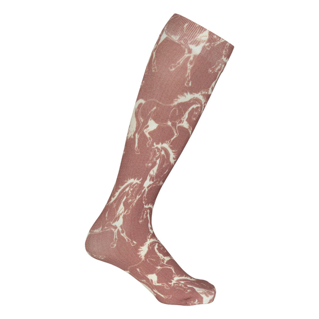 AWST Int'l Lila Linear Horse Socks - JPC Equestrian.com