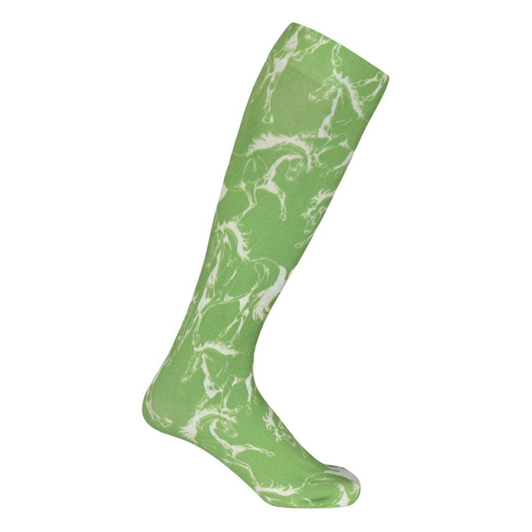 AWST Int'l Lila Linear Horse Socks - JPC Equestrian.com