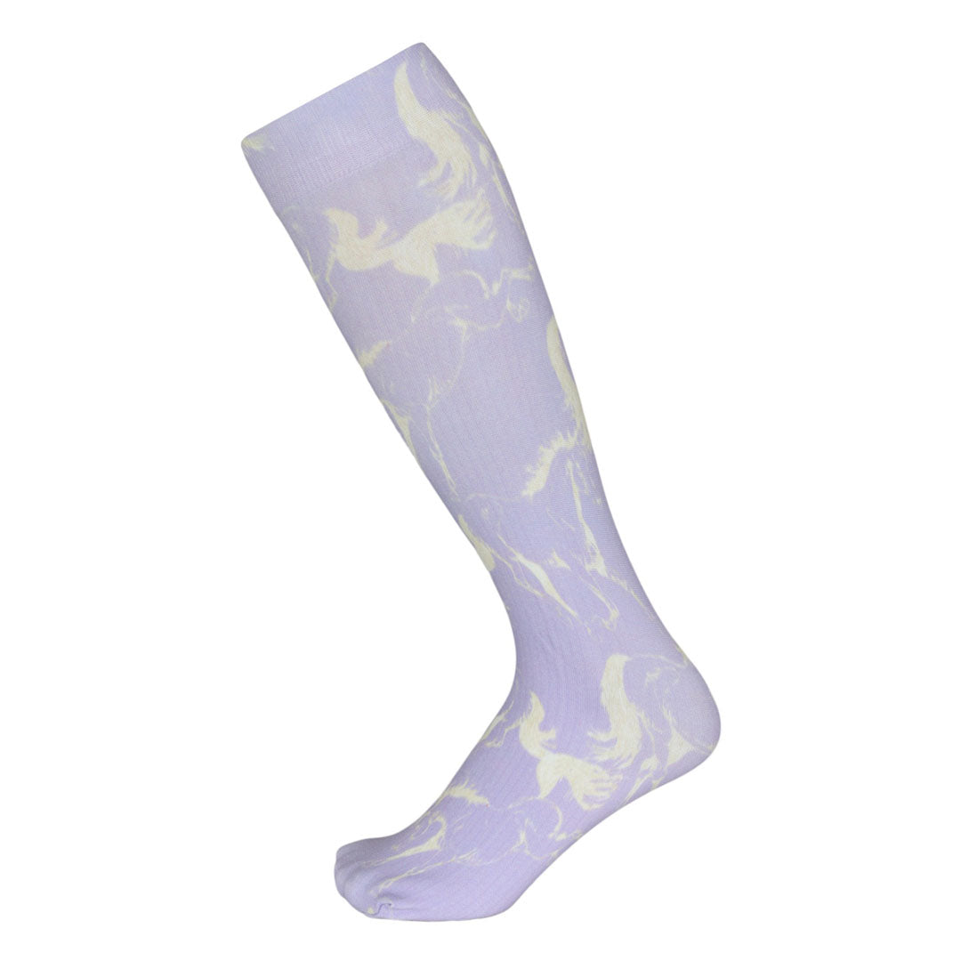 AWST Int'l Lila Linear Horse Socks - JPC Equestrian.com