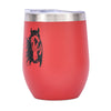AWST Int'l 12 oz Stainless Steel Wine Tumbler w/ Slide Top Lila Horse Head