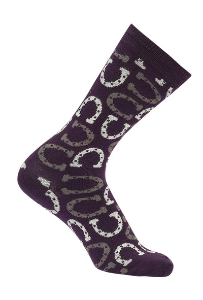 AWST Int'l Lucky Horseshoes Socks 6 pack