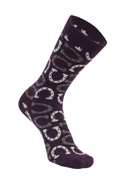 AWST Int'l Lucky Horseshoes Socks 6 pack