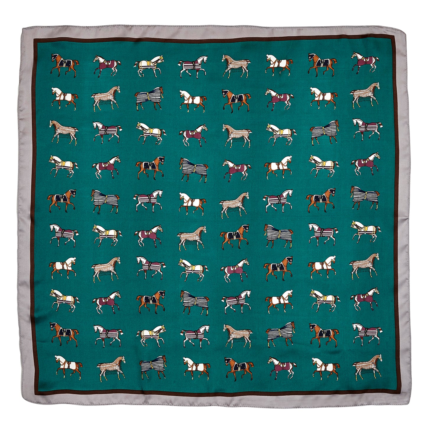 AWST Int'l Mini Horses in Blankets Scarf