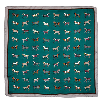 AWST Int'l Mini Horses in Blankets Scarf