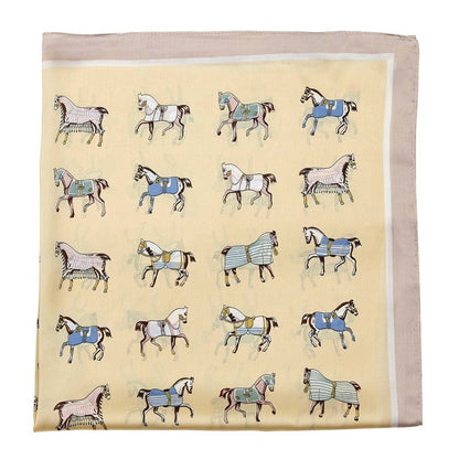 AWST Int'l Mini Horses in Blankets Scarf