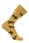AWST Int'l Lila Bucking Horses Socks 6-pack