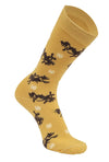 AWST Int'l Lila Bucking Horses Socks 6-pack