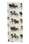 AWST Int'l Lila Horse Pairs Socks- 3 pack