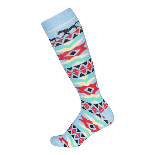 AWST Int'l Ladies Aztec Knee Socks