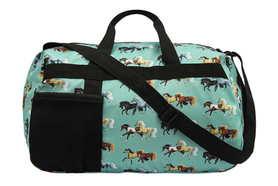 AWST Int'l  Lila Horse Pairs Duffel Bag