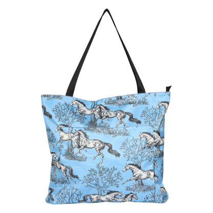 AWST Int'l Lila Toile Tote Bag -  JPC Equestrian.com