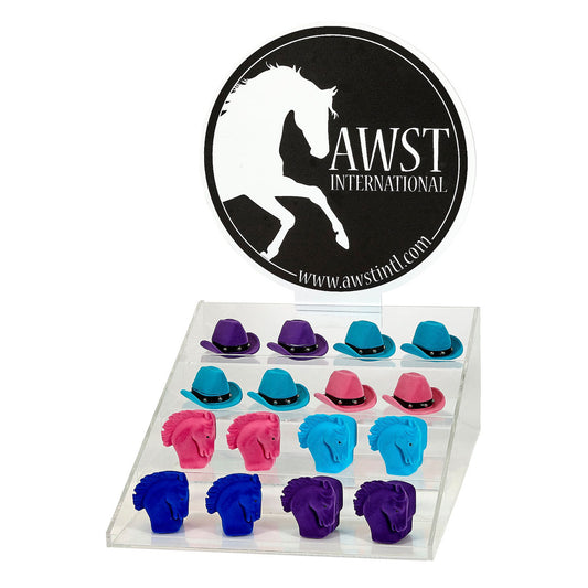 AWST Int'l Pendant/Earring, Horse Head/Cowboy Hat Jewelry Display