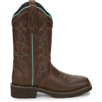 Justin Women's Raya Western Boot w/ Square Toe
