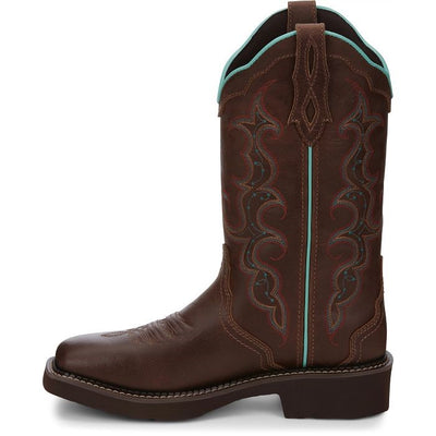 Justin Women's Raya Western Boot w/ Square Toe