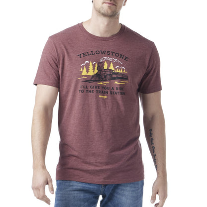 Yellowstone by Wrangler Men's Train T-Shirt