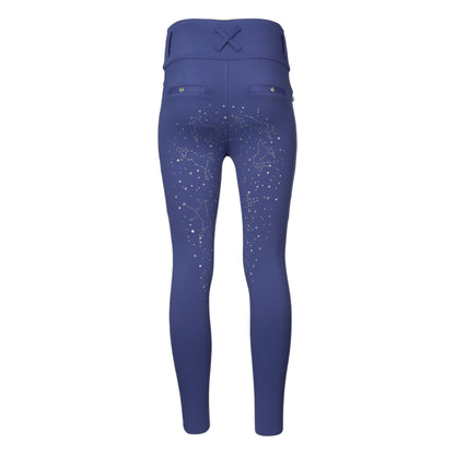 Dapplebay Constellation Riding Tights - Navy - JPC Equestrian.com