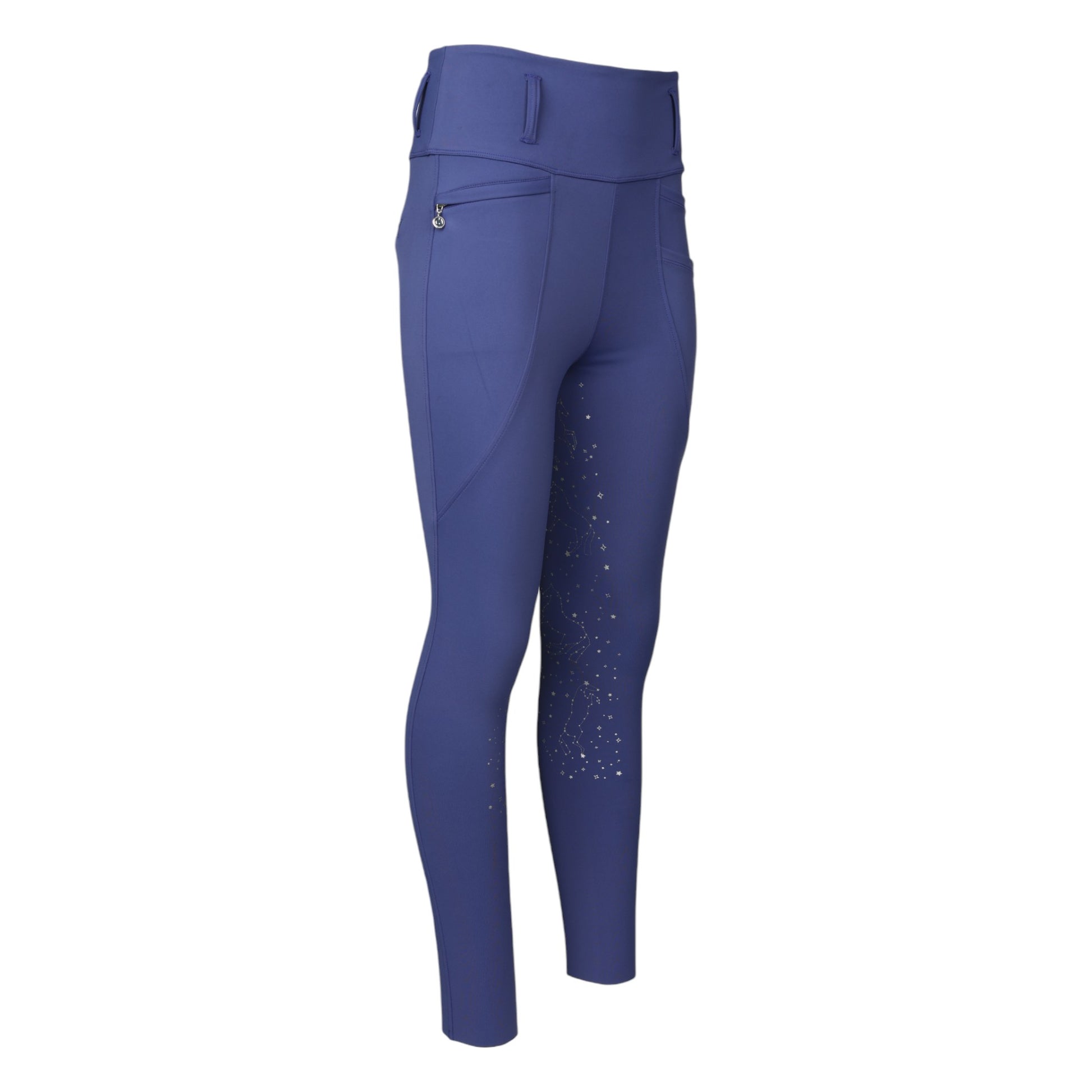 Dapplebay Constellation Riding Tights - Navy - JPC Equestrian.com