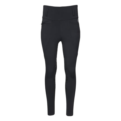 Dapplebay Holiday Plaid Riding Tights - Black - JPC Equestrian.com
