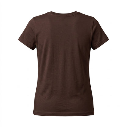 Dapplebay Iced Coffee & Horses Tee-Chocolate