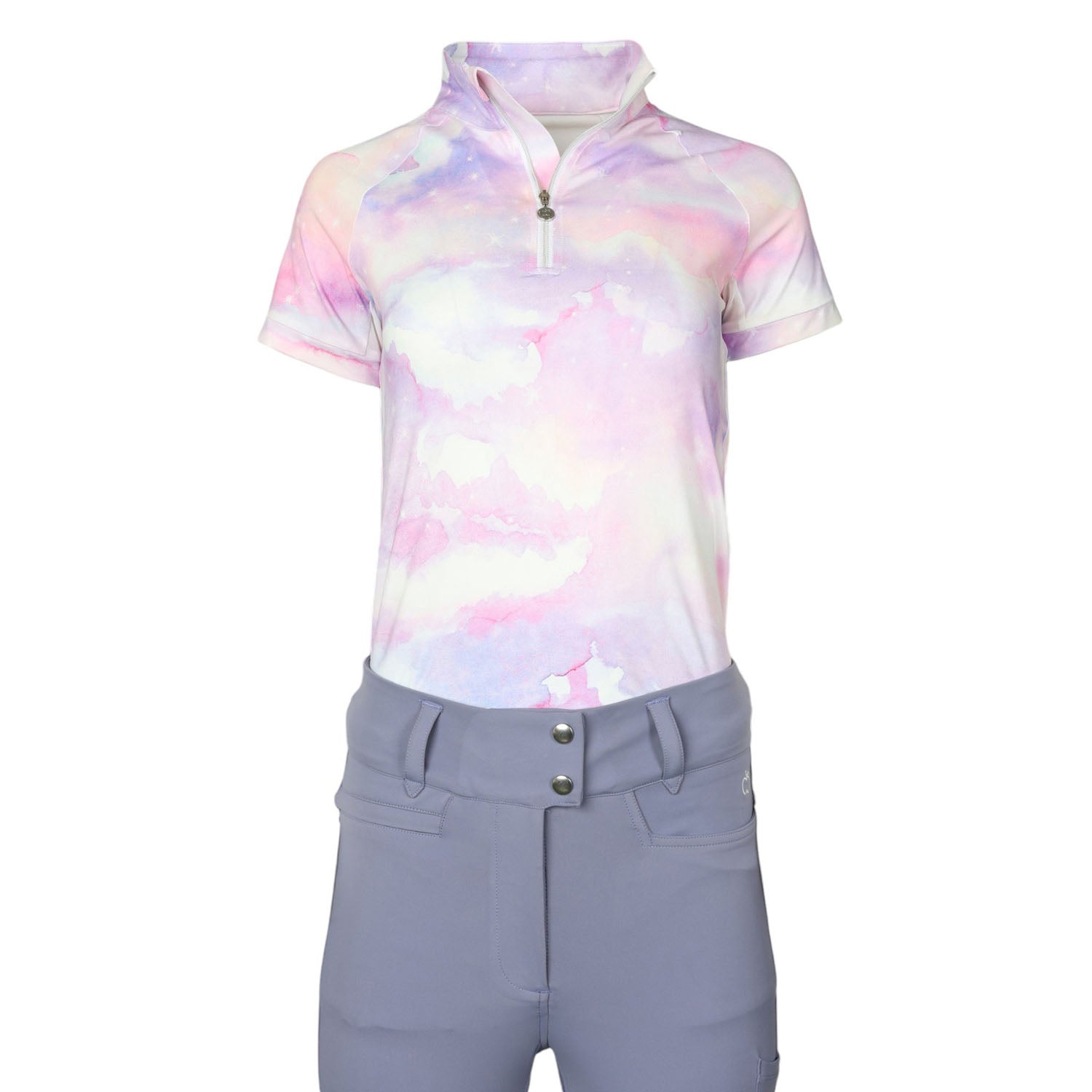 Dapplebay Lavender Haze 1/4 Zip Light Riding Top - JPC Equestrian.com