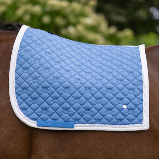Dapplebay  Sport Dressage Saddle Pad - French Blue - JPC Equestrian.com