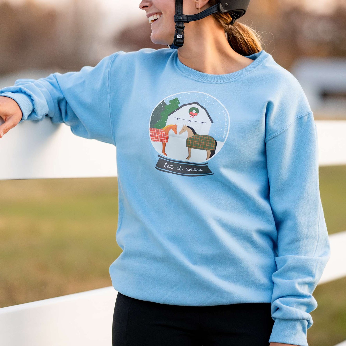 Dapplebay Let It Snow Sweatshirt ~ LIMITED EDITION