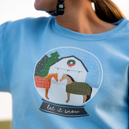 Dapplebay Let It Snow Sweatshirt ~ LIMITED EDITION