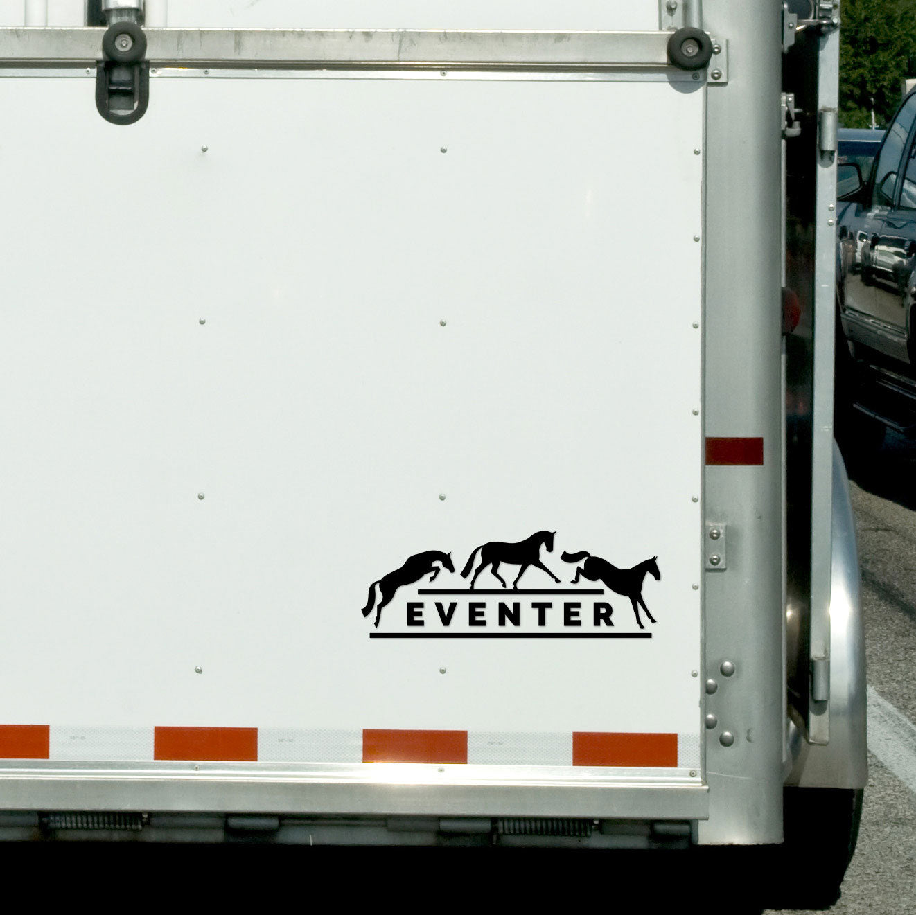Dapplebay Dressage - Vinyl Decal- White - JPC Equestrian.com
