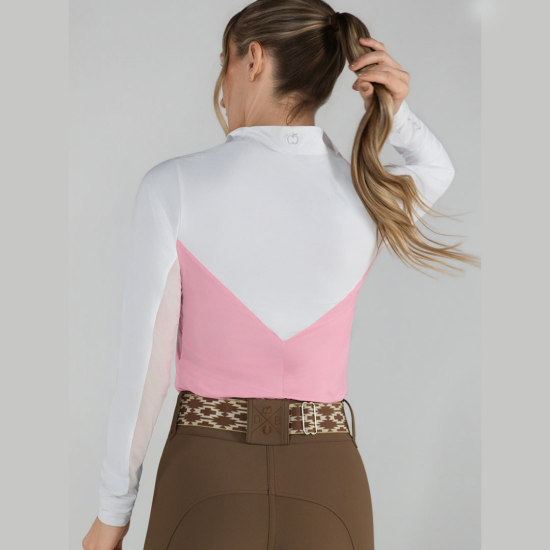 Dapplebay Lady 1/4 Zip LS Show Top