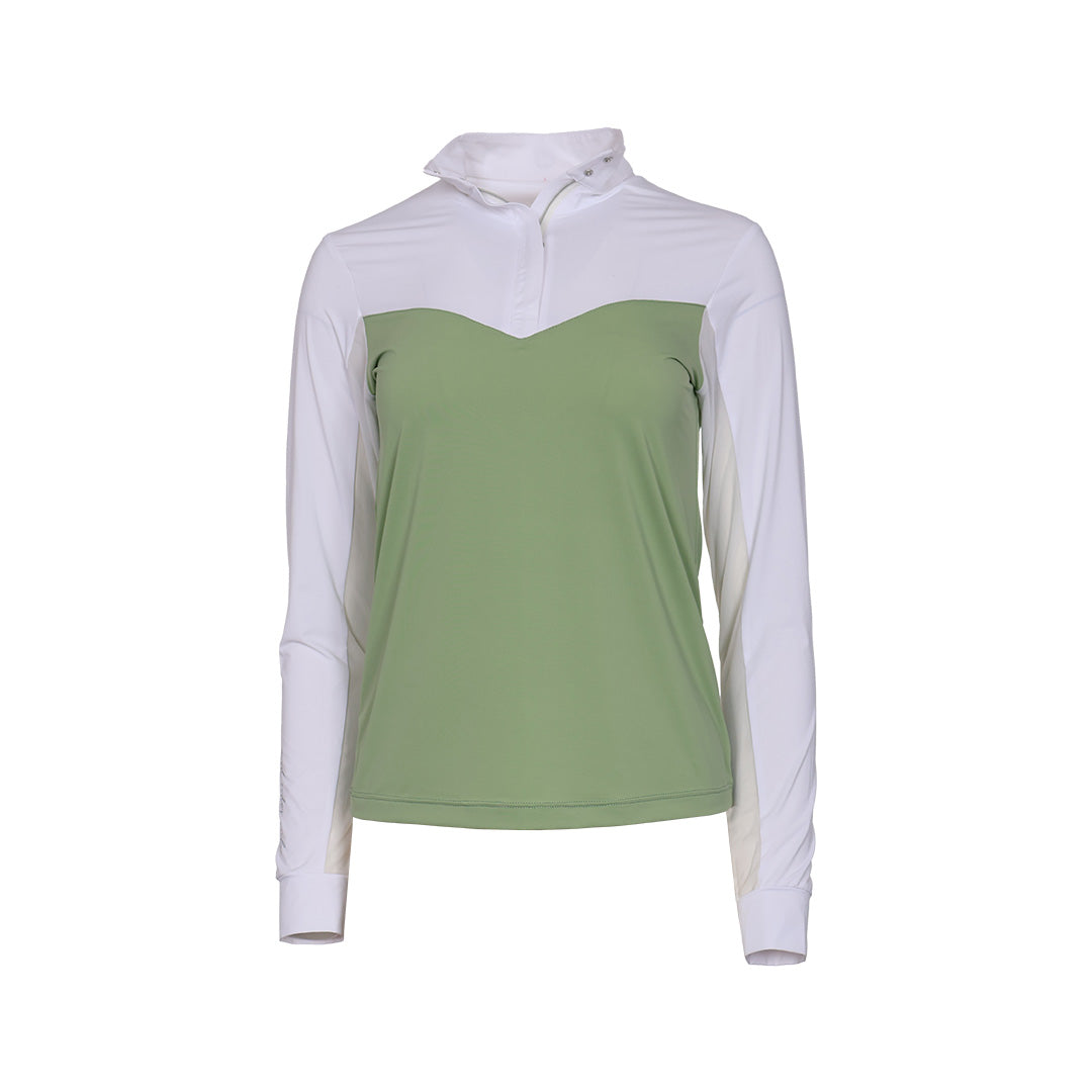 Dapplebay Lady 1/4 Zip LS Show Top