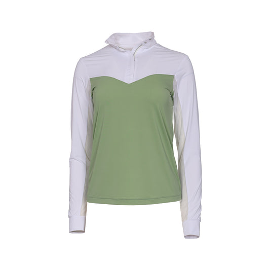 Dapplebay Lady 1/4 Zip LS Show Top