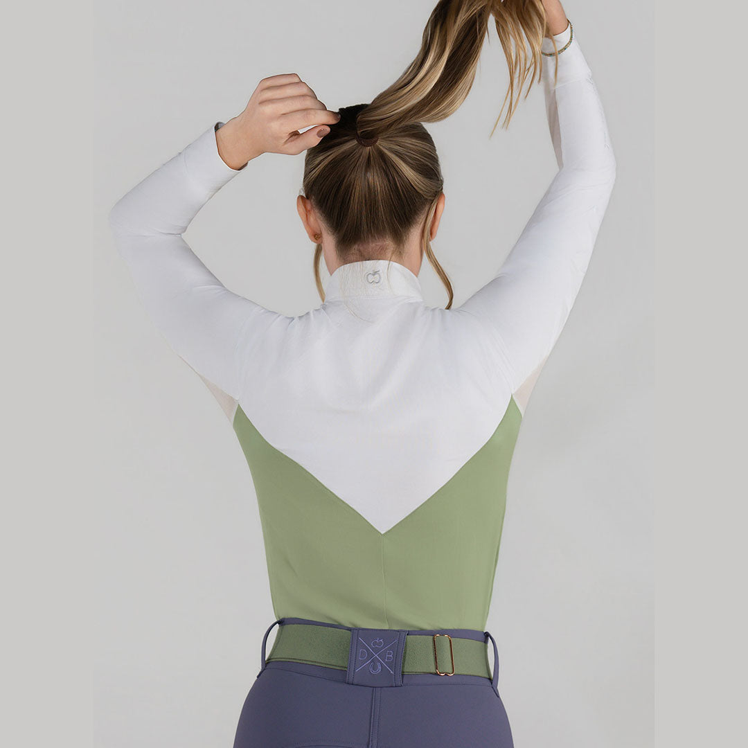 Dapplebay Lady 1/4 Zip LS Show Top