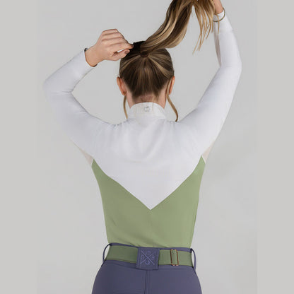 Dapplebay Lady 1/4 Zip LS Show Top