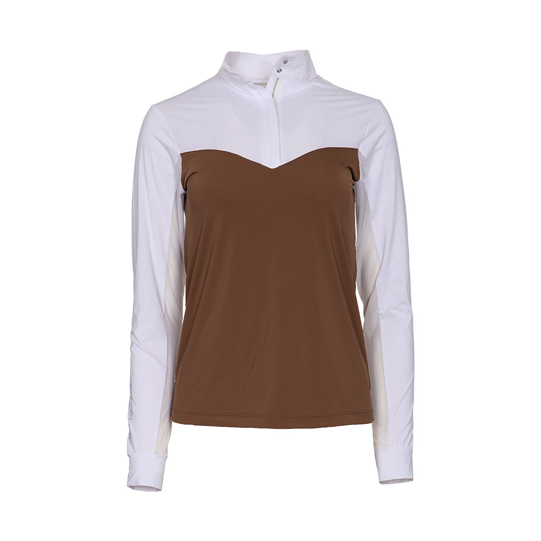 Dapplebay Lady 1/4 Zip LS Show Top