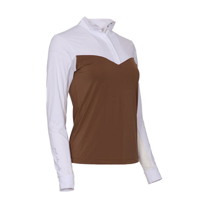 Dapplebay Lady 1/4 Zip LS Show Top