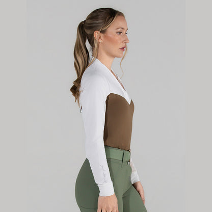 Dapplebay Lady 1/4 Zip LS Show Top