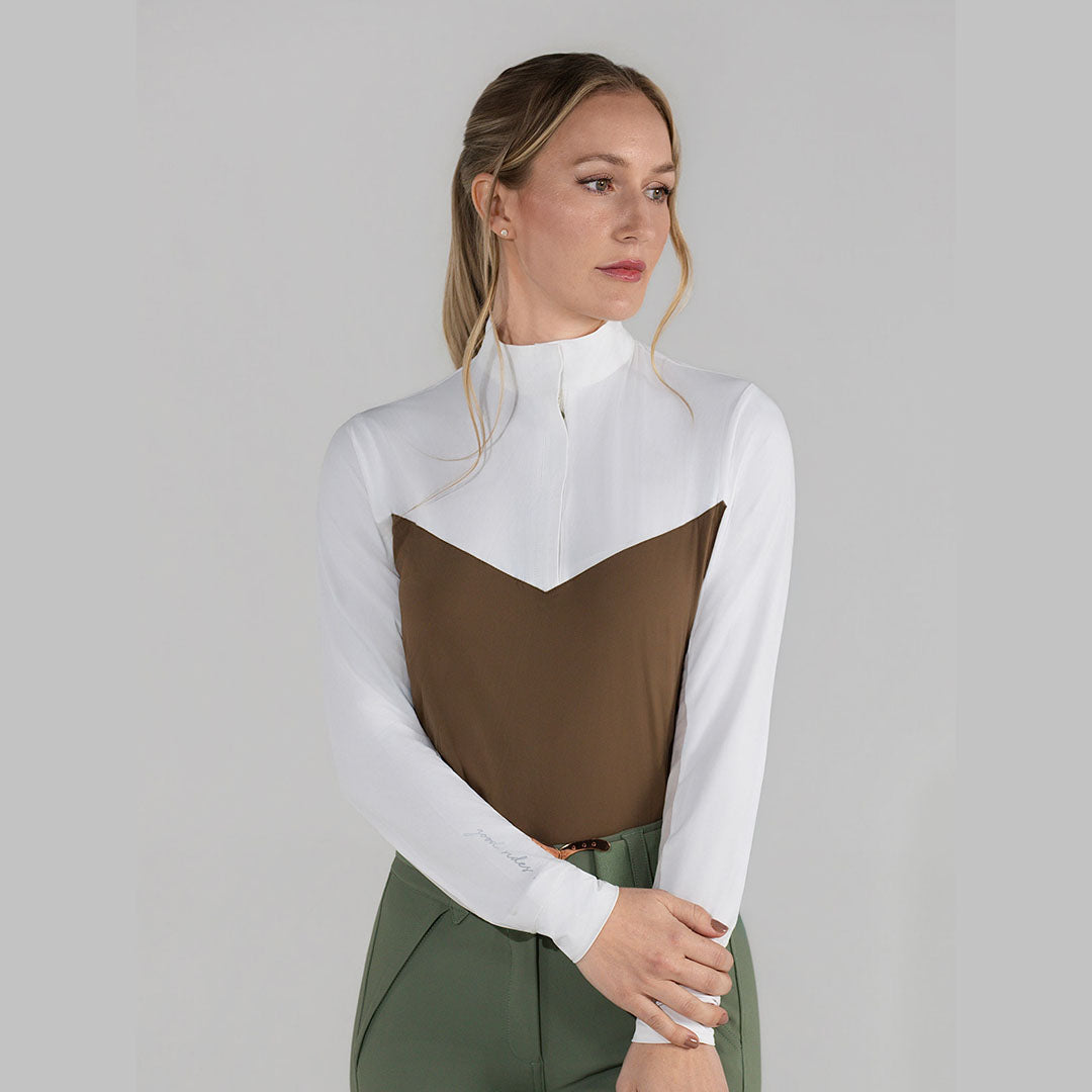 Dapplebay Lady 1/4 Zip LS Show Top