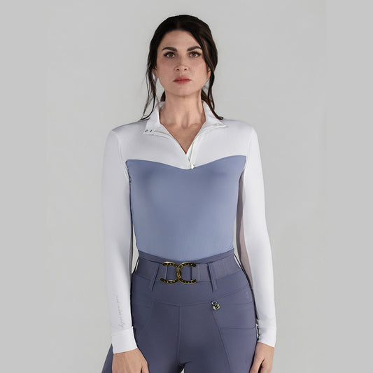 Dapplebay Lady 1/4 Zip LS Show Top