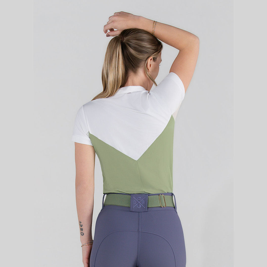 Dapplebay Lady 1/4 Zip SS Show Top