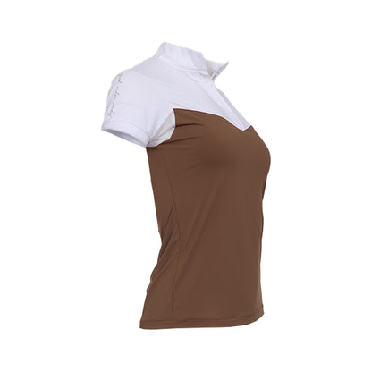Dapplebay Lady 1/4 Zip SS Show Top