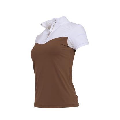 Dapplebay Lady 1/4 Zip SS Show Top